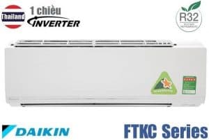 ﻿Điều hòa Daikin 1 chiều inverter FTKC50UVMV 18000BTU
