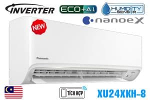 Điều hòa Panasonic 1 chiều inverter 24000BTU XU24XKH-8