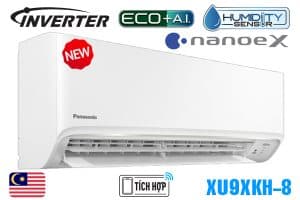 Điều hòa Panasonic 1 chiều inverter 9000BTU XU9XKH-8